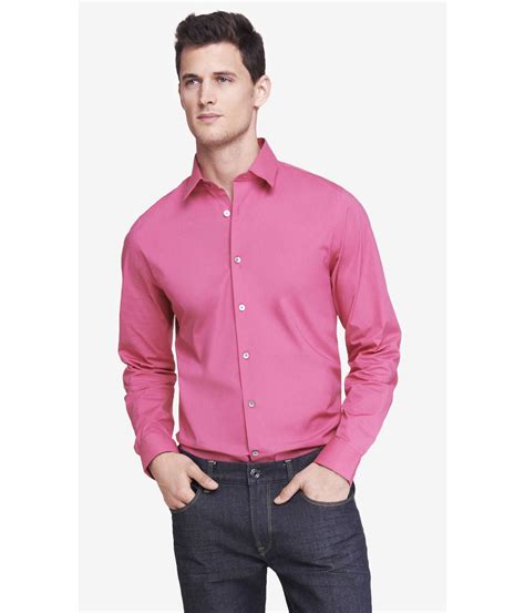 Stretch cotton shirt 